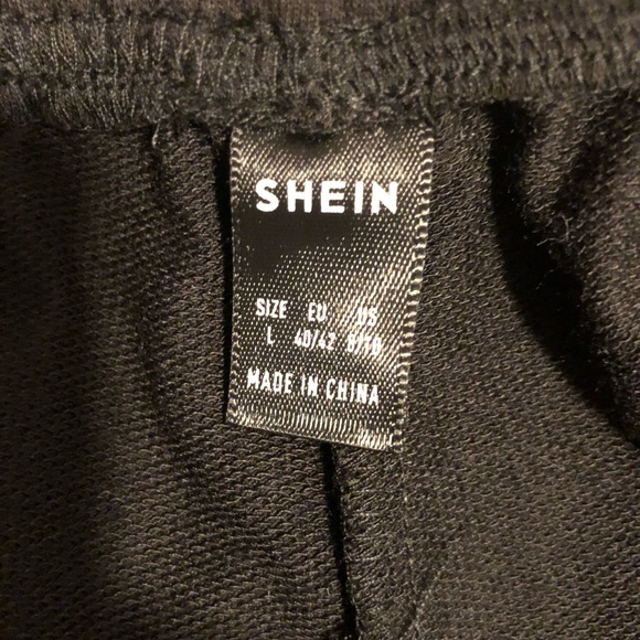 NWOT SHEIN Cheetah/Stripe Tracksuit - Picture 2 of 3